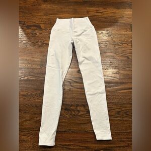 White ALO leggings. Size small